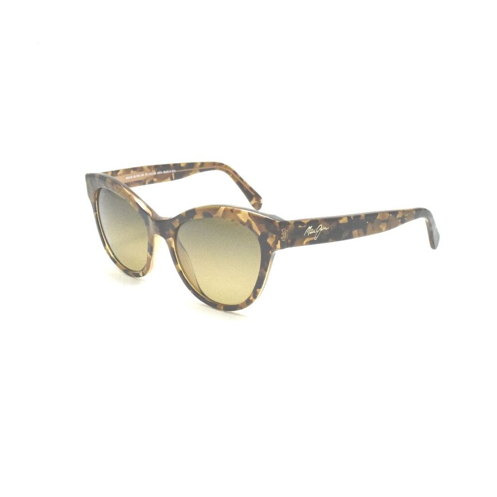 Maui Jim Kuuipo Mj 799-18a Cat Eye Caramel Sunglasses Polarized Hcl Bronze Lens